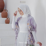 PREMIUM OUTER SCARF - THE DAISY LILAC