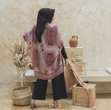 OUTER SCARF MERHABA SERIES - BRICK